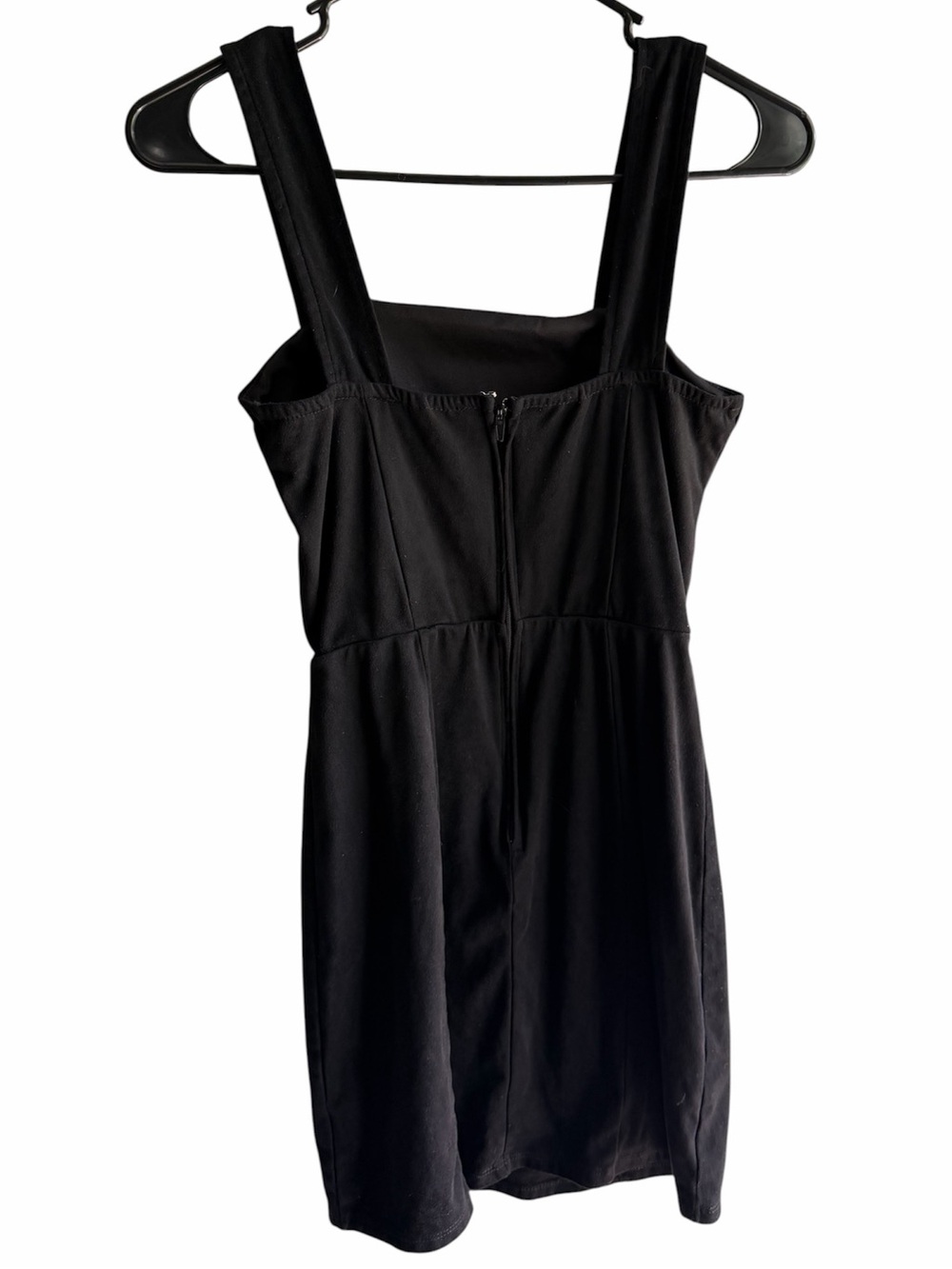 Trixxi Black Square Neck Mini Dress size XS - Picture 2 of 6